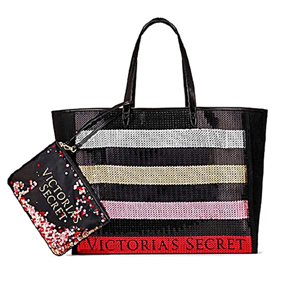 Authentic Victoria Secret Sequins Tote